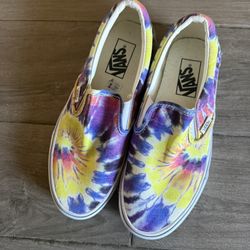 tie dye vans