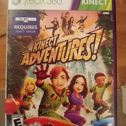 {X-BOX#360}KINECT  ADVENTURES - video gaming disc