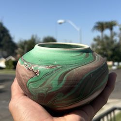 Green Marble Vase