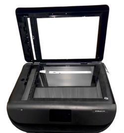 HP Office Jet 5258 black All-in-One Flatbed Documents Pictures Printer Copier Scanner Fax Office Work Home