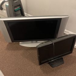2 Small TVs 