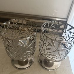 Bath & Body Works Candle Holders Set Of 2