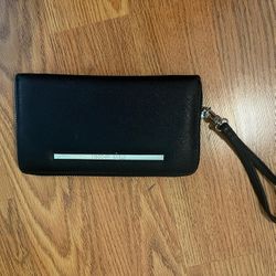 Steve Madden black Clutch Wallet