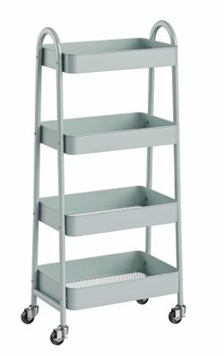 4 tier rolling cart, art cart