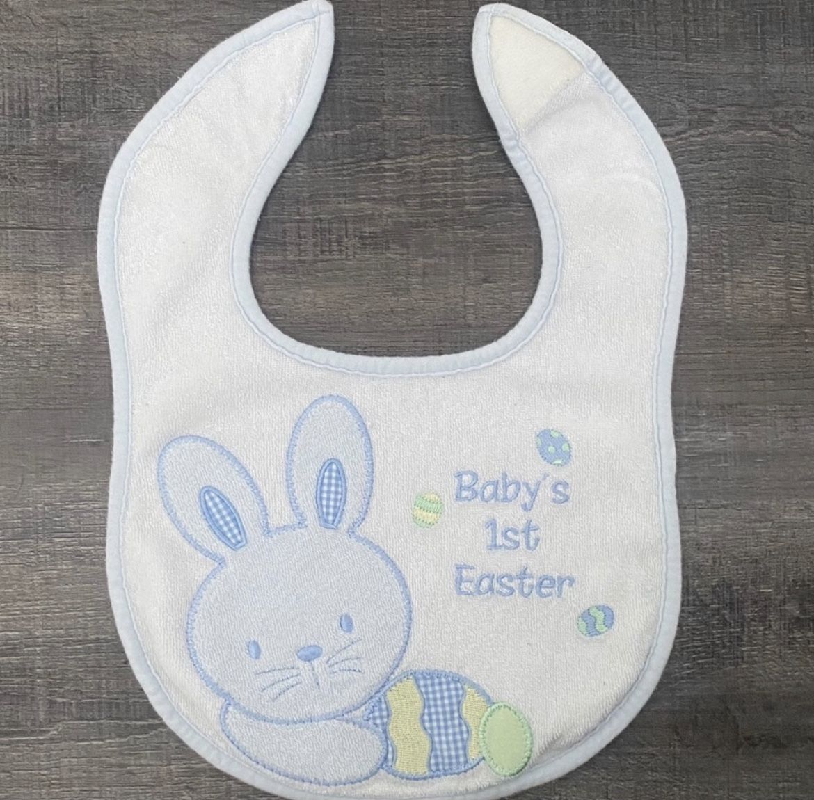 "Baby’s 1st Easter" Terry Cloth Bib 