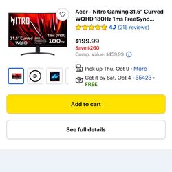 Acer Monitor 