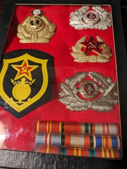 Soviet Badges Collection - Original Production - Case Included