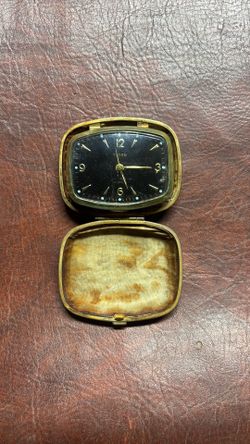 Vintage florn German travel alarm clock