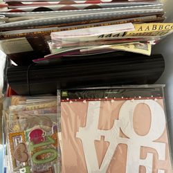 Scrapbooking Bin 