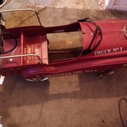 1948 Fire Engine Pedal Car