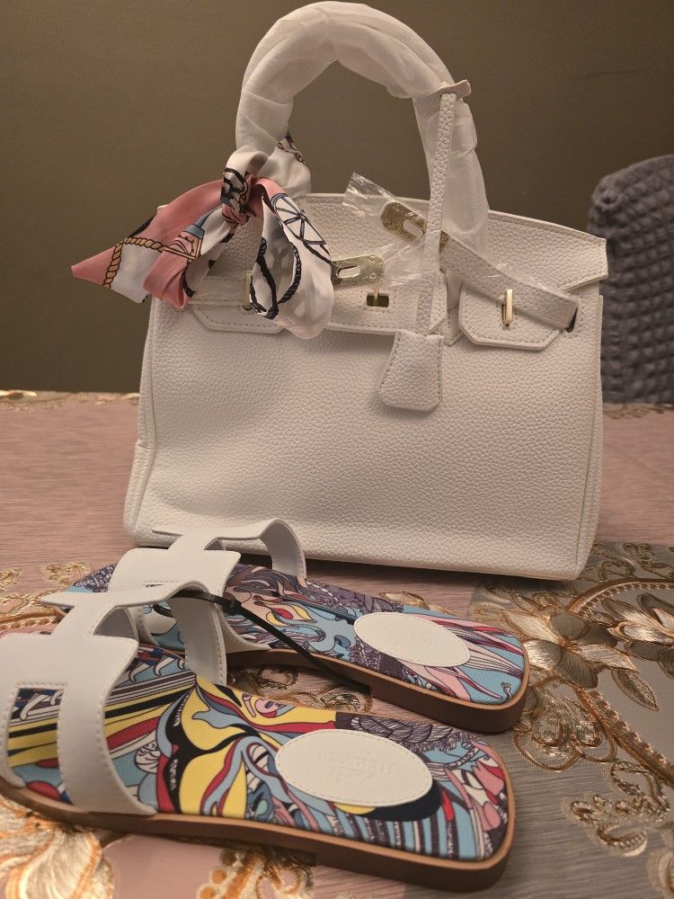 Women Hermes Purse And Sandals