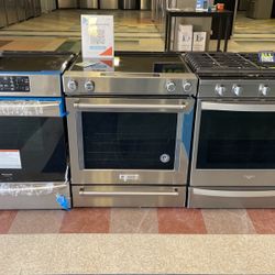 New Kitchen Aid Slide In Electric Range‼️ Stainless Steel High End