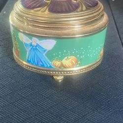 HOUSE OF FABERGE FRANKLIN MINT THE IMPERIAL MUSIC Box Sleeping Beauty Cinderella