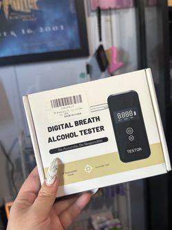 Digital Breath Alcohol Tester| Portable Breathalyzer