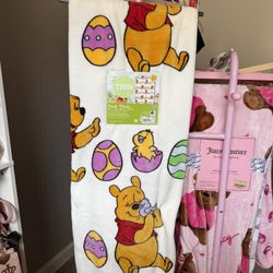 Winnie The Pooh Easter Blanket