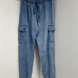 Wax Jean Joggers Size Large