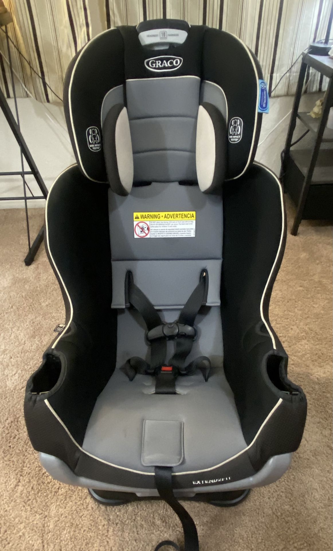 GRACO Extend2fit Convertible CAR SEAT Heavy duty!!
