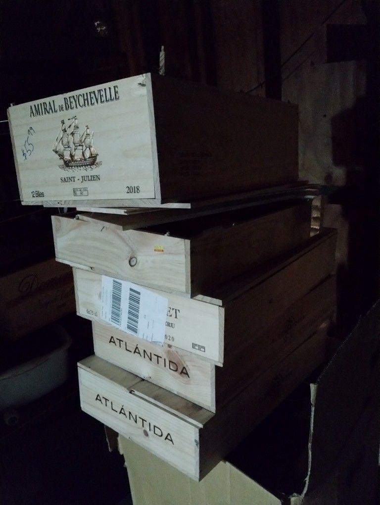 Wooden Wine Crates Good For Planters And More