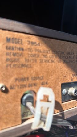 Bradford Solid State AM/FM Stereo 8-Track Player,