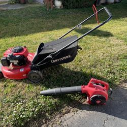 Craftsman Lawnmower And Blower ‼️Please Read ‼️