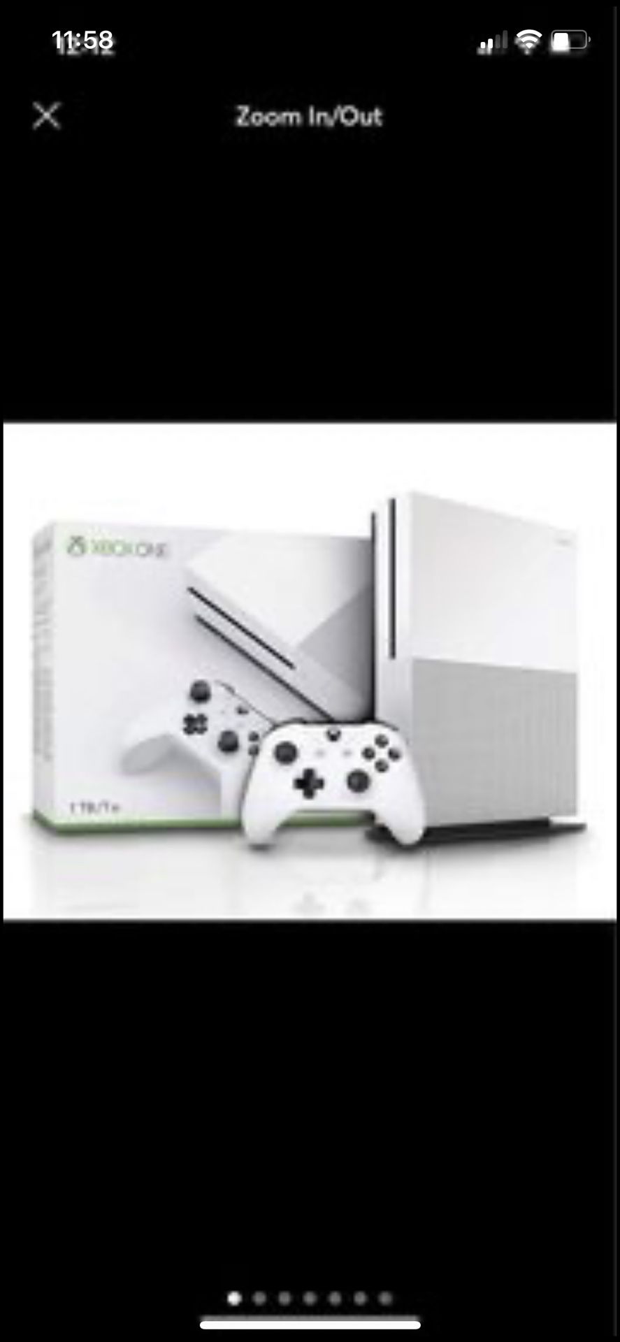 White Xbox With 2 Controllers And Games!