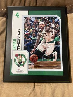 Isaiah Thomas Boston Celtics Plaque