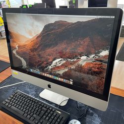 Apple iMac 27” 2.7Ghz i5 16GB RAM//1TB HDD -Amd Radeon Graphics -10.13 High Sierra!