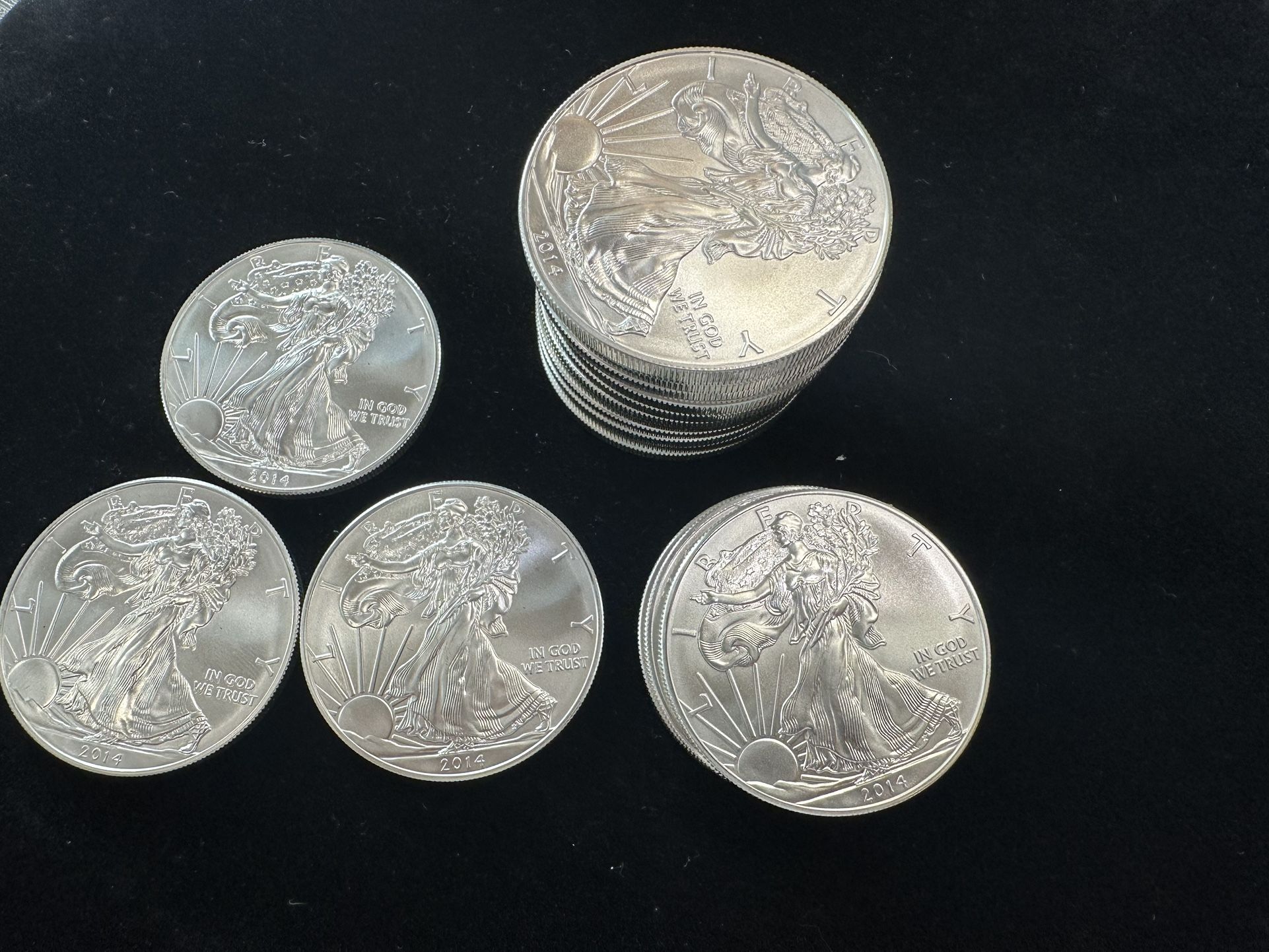 20 silver eagles