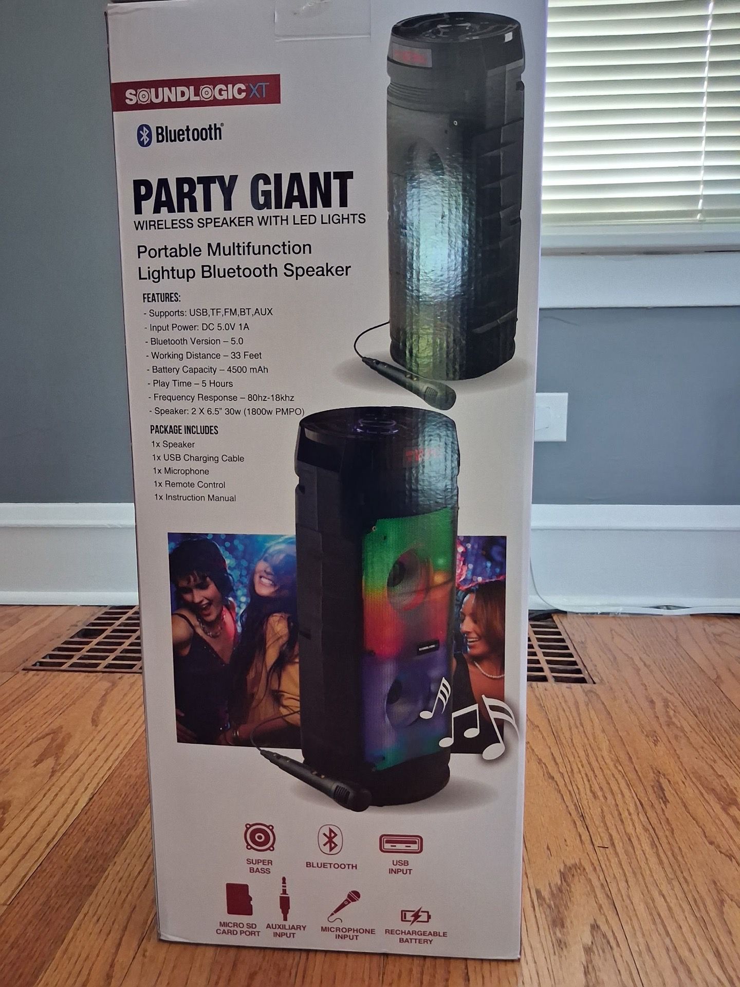 Bluetooth party speaker