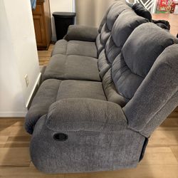 Tulen Manual Reclining Sofa
