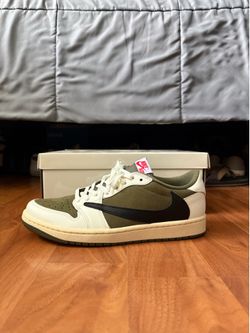 Air Jordan 1 Low OG SP x Travis Scott Olive