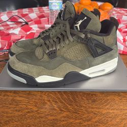 Jordan 4 Years Olive Green Size 11