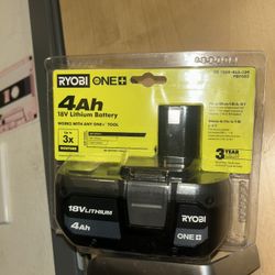 Ryobi 4ah Battery 