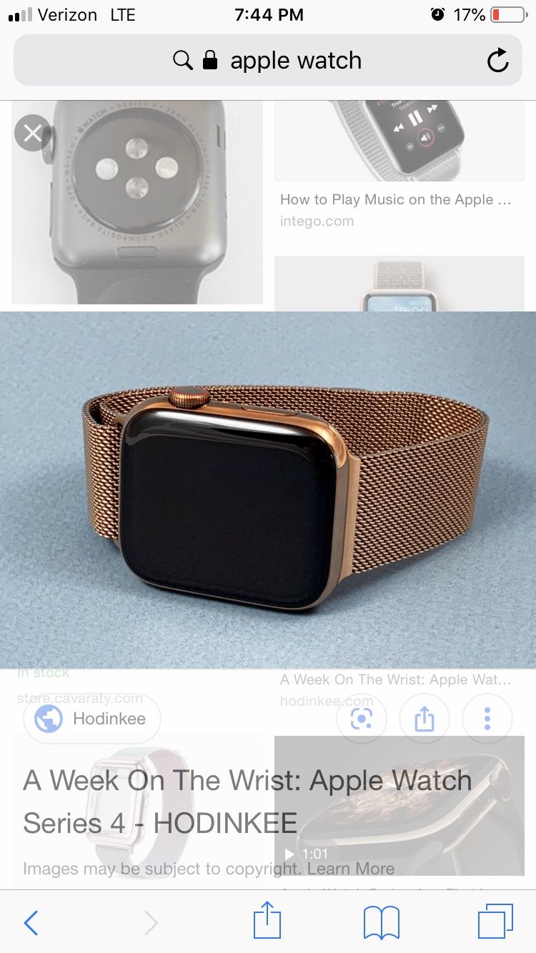 Apple watch series 4 44mm gold aluminum best sale