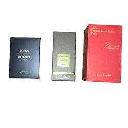 Designer Cologne – Baccarat, Tom Ford, Chanel
