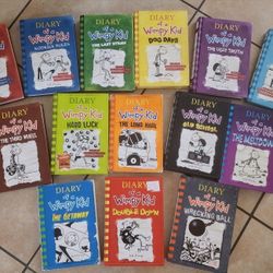 Dairy of a Wimpy Kid Book Set 13 Books