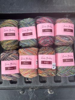 Lot Of 8 Louisa Harding Multicolor Yarns (Pitura)