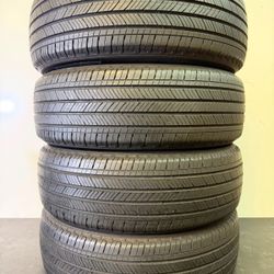 V844  225 60 18 100H  Michelin  Primacy A/S   4 Used Tires 70% Life  