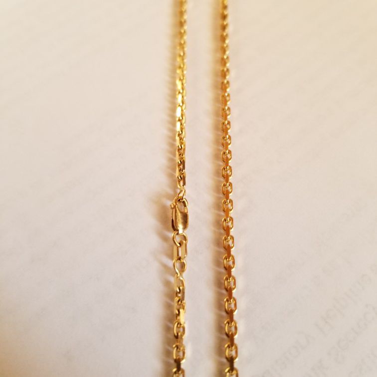 18k solid gold Jacoje Heavy Link chain