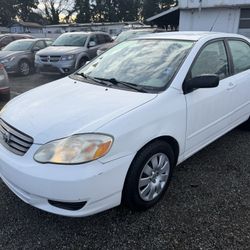 2003 Toyota Corolla 