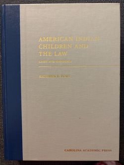 American Indian Children and the Law Hardcover
