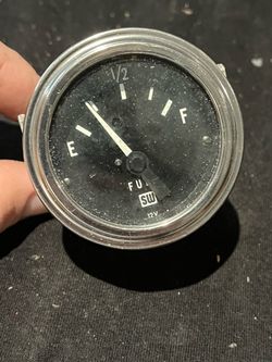 Vintage fuel gauge