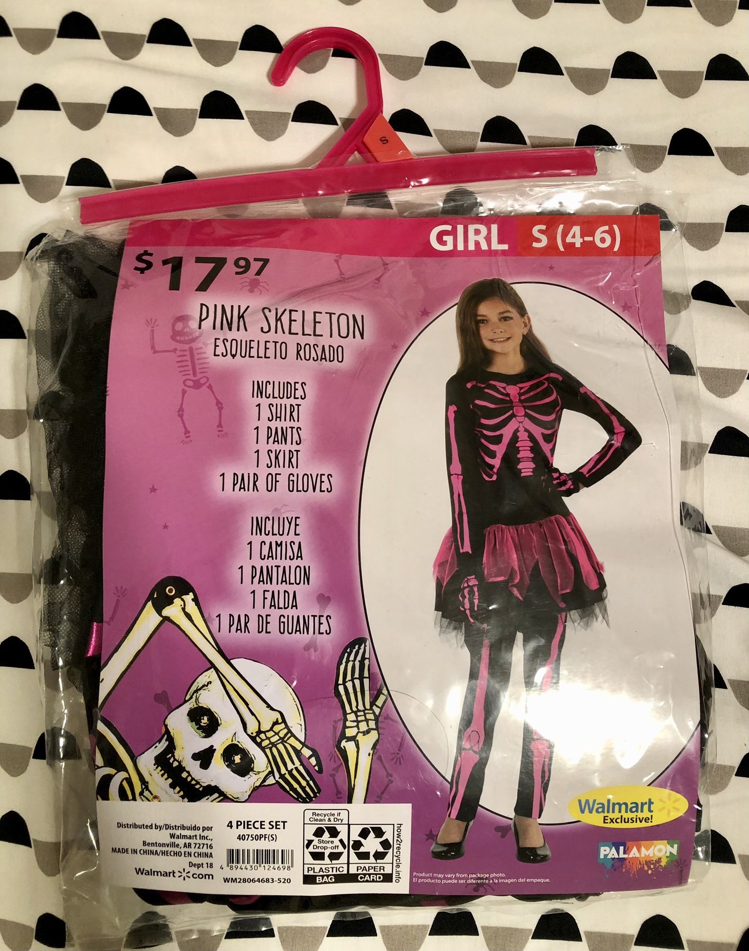 Kids Skeleton Costume