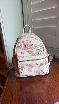 *Heavily used* Loungefly Mini Backpack - Marie Aristocats