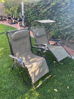 Zero gravity chairs