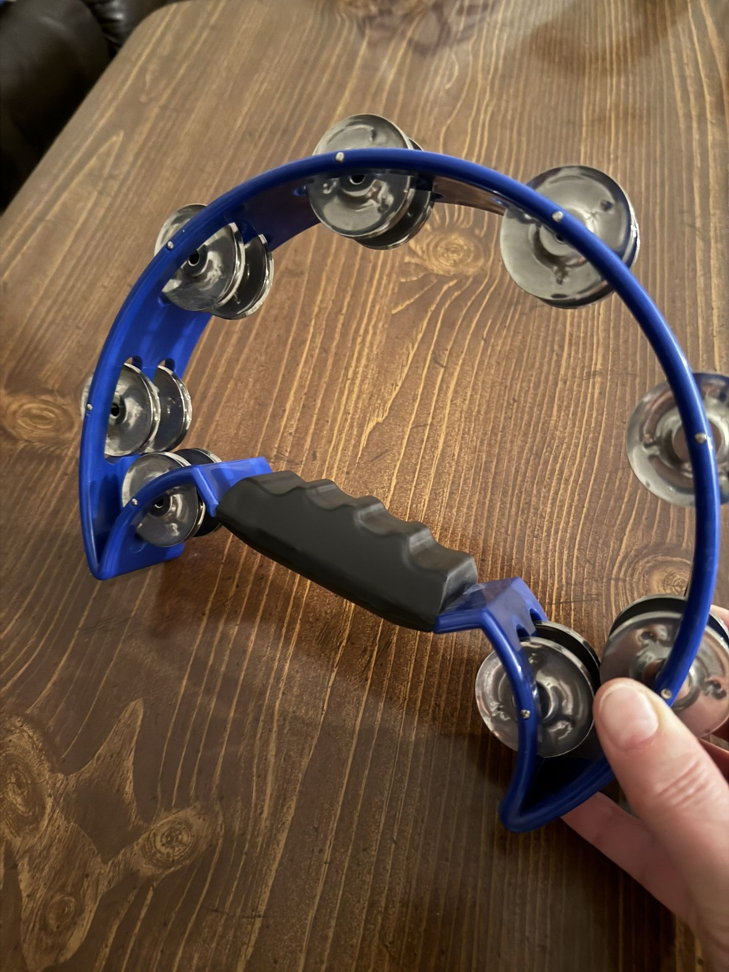 Meinl Percussion Traditional ABS Handheld Tambourine - Blue