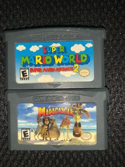 Nintendo Gameboy Advanced Games