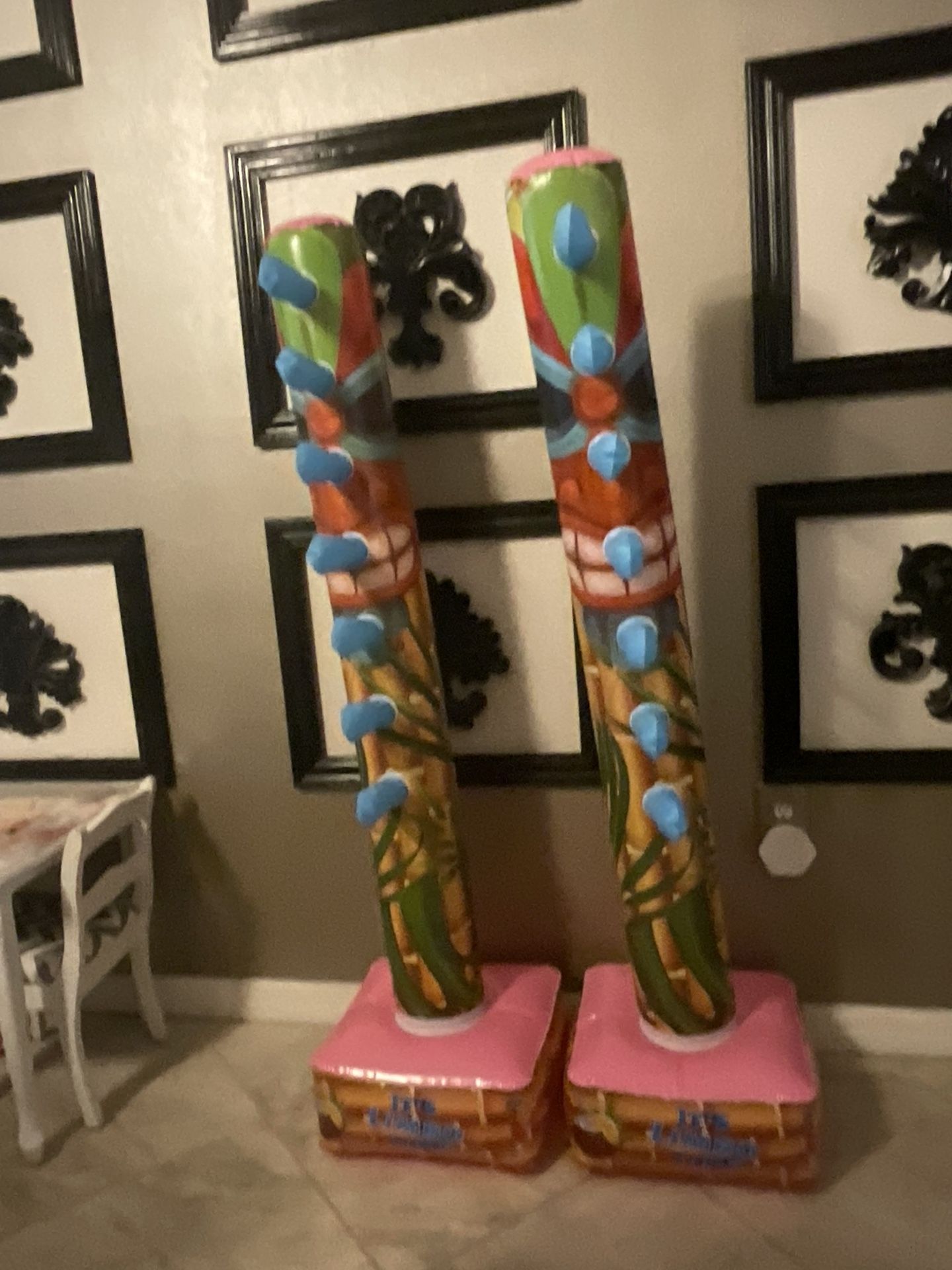 It’s LIMBO TIME Inflatable Limbo Poles