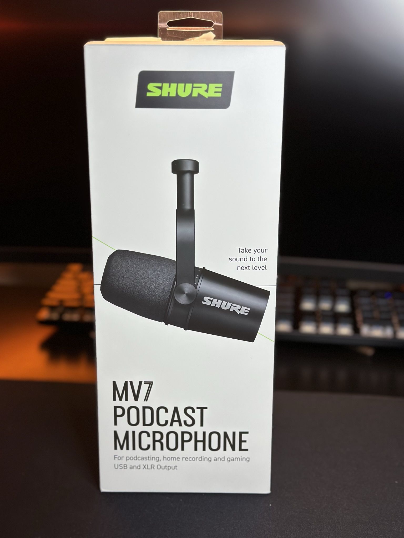 Shure MV7/ Usb Microphone For Podcasting, Recording, Live Streaming & Gaming