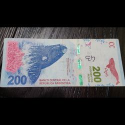Argentina Banknote 200 Pesos 